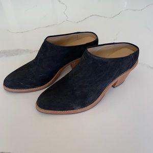 Poppy Barley Heeled Mule